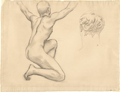 Estudios para "La revelación de la verdad" de John Singer Sargent
