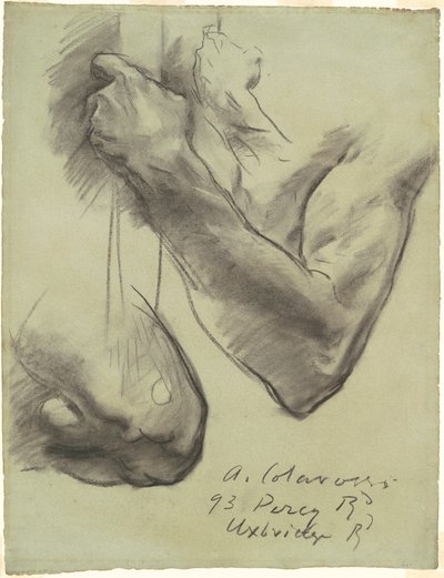 Estudios para "El triunfo de la religión" de John Singer Sargent