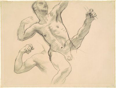 Estudios de Aquiles para "Quirón y Aquiles" de John Singer Sargent