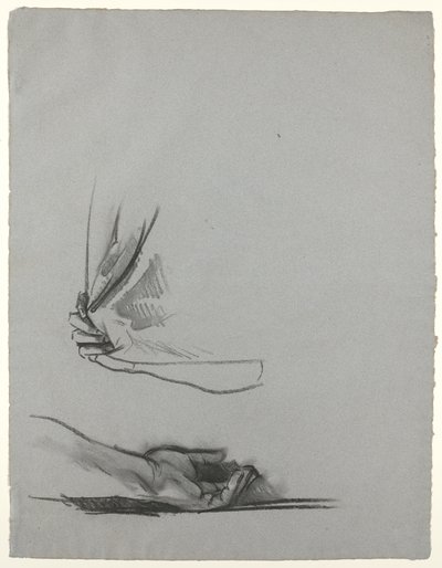 Estudios de manos de John Singer Sargent