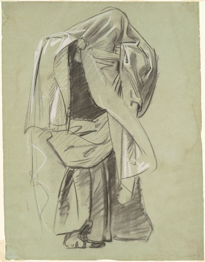 Estudio para "Friso de los profetas" de John Singer Sargent