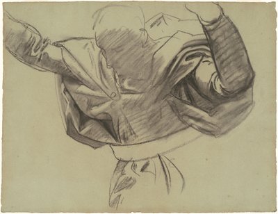 Estudio para "Sierva del Señor" de John Singer Sargent