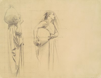 Estudio para Las Danaides, 1922-1925 de John Singer Sargent