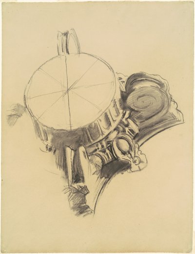Estudio para La caída de Gog y Magog de John Singer Sargent