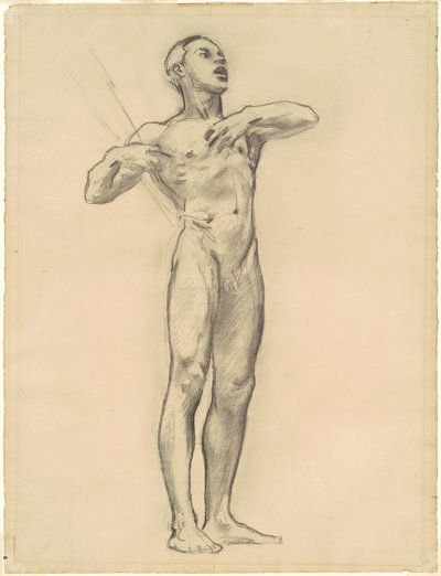 Estudio de Orfeo para "Arte clásico y romántico" de John Singer Sargent