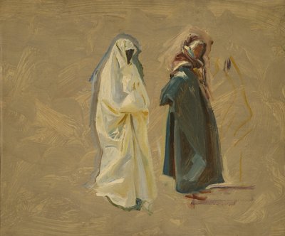 Estudio de dos beduinos de John Singer Sargent