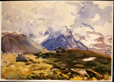 El Simplon, c.1910 de John Singer Sargent