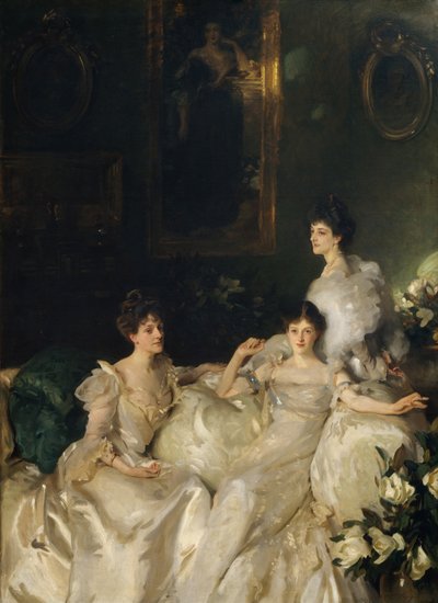 Las hermanas Wyndham: Lady Elcho, Sra. Adeane y Sra. Tennant de John Singer Sargent