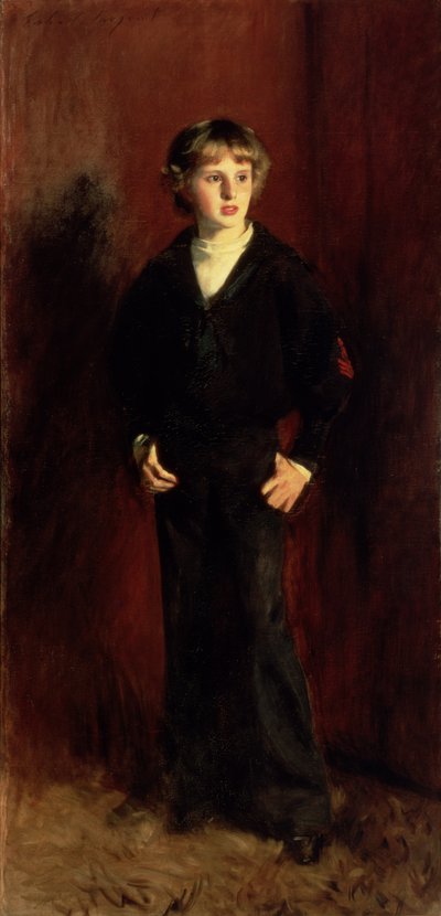 El difunto Mayor E.C. Harrison de niño de John Singer Sargent