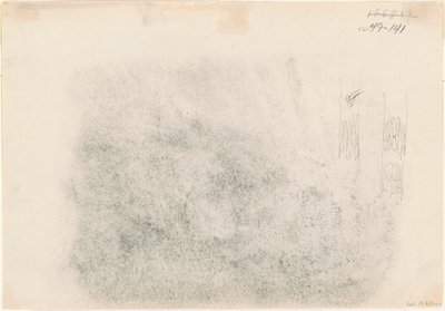 Troncos de Árboles [verso] de John Singer Sargent