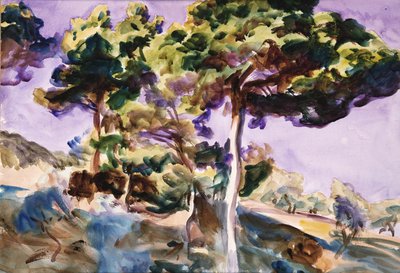 Árboles de John Singer Sargent