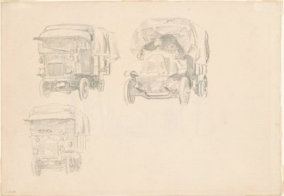 Camiones (recto) de John Singer Sargent