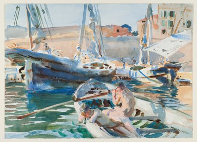 Descargando Yeso, c.1905 de John Singer Sargent