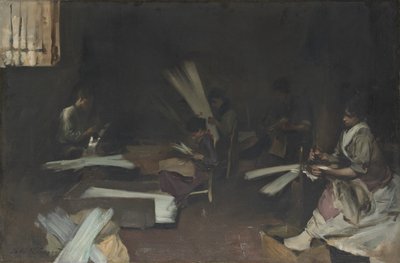 Trabajadores del Vidrio Veneciano de John Singer Sargent