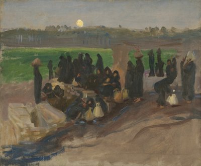Portadores de agua en el Nilo, 1891 de John Singer Sargent