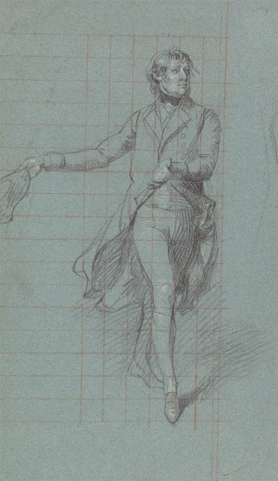 Capitán W. Fairfax, estudio de figura para la pintura de la Victoria de Lord Duncan de John Singleton Copley