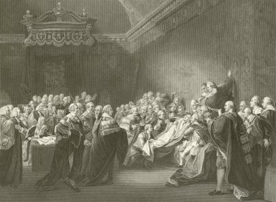 Muerte del Conde de Chatham de John Singleton Copley