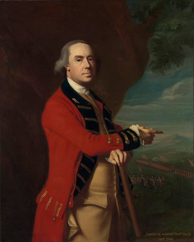 General Thomas Gage de John Singleton Copley