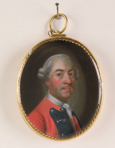 Retrato en miniatura de Sir John St. Clair de John Singleton Copley