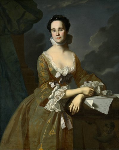 Sra. Daniel Hubbard Mary Greene, c. 1764 de John Singleton Copley