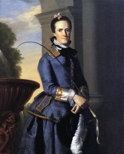 Sra. Epes Sargent (Catherine Osborne) con traje de caza, 1764 de John Singleton Copley