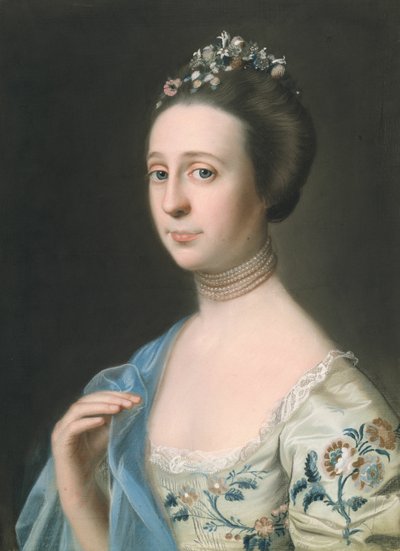 Mrs. Henry Hill Anna Barrett de John Singleton Copley