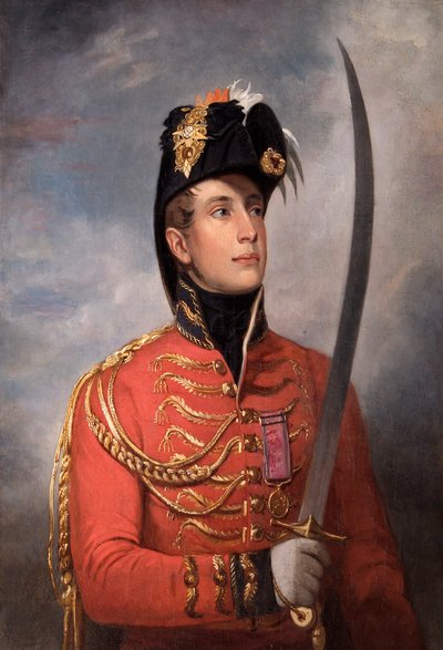 Retrato de Guillermo II, Rey de los Países Bajos, cuando era Príncipe de Orange, c. 1813 de John Singleton Copley