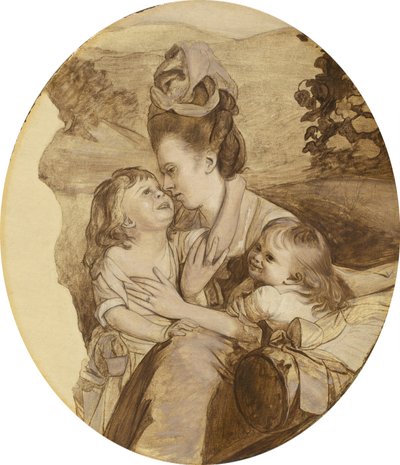 Boceto para La Familia Copley, 1776 de John Singleton Copley