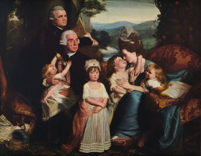 La familia Copley, 1776-1777 de John Singleton Copley