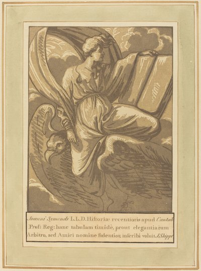 San Juan Evangelista de John Skippe after Parmigianino
