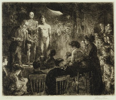 Anschutz sobre anatomía de John French Sloan