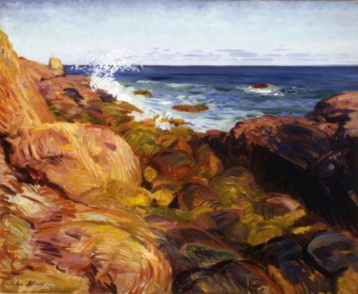 Barranco en marea baja de John Sloan