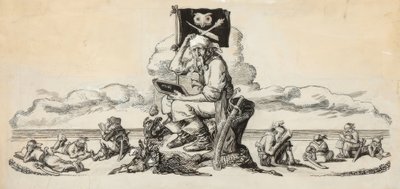 Aquí termina la memorable y extraordinariamente notable narración en cuatro partes de Mehitabel y sus desesperados estudiosos de John Sloan