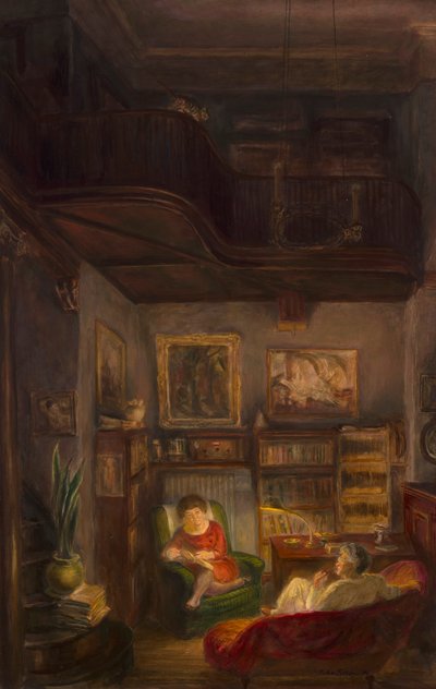 Nuestro rincón del estudio de John French Sloan