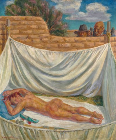 Susanna en Santa Fe de John French Sloan