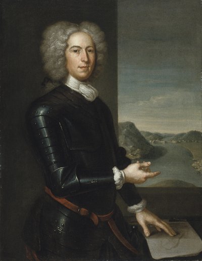 Retrato del Mayor General Paul Mascarene de John Smibert