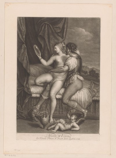 Marte y Venus en la cama Marte y Venus (título sobre el objeto) Amoríos de los dioses (título de la serie) Amores de los dioses (título de la serie) de John Smith