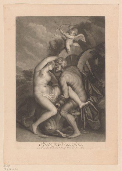 Robo de Proserpina Plutón y Proserpina (título sobre objeto) Amoríos de los dioses (título de la serie) Amores de los dioses (título de la serie) de John Smith