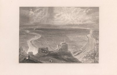 Chateau Gaillard, desde el este de John Smith