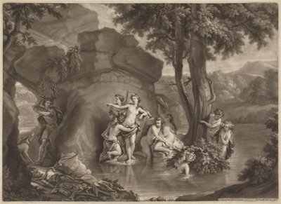 Diana y Acteon de John Smith