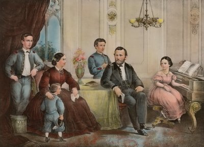 El General Grant y su familia - Dedicado respetuosamente al pueblo de los Estados Unidos de John Smith