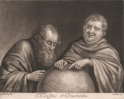 Heráclito y Demócrito de John Smith