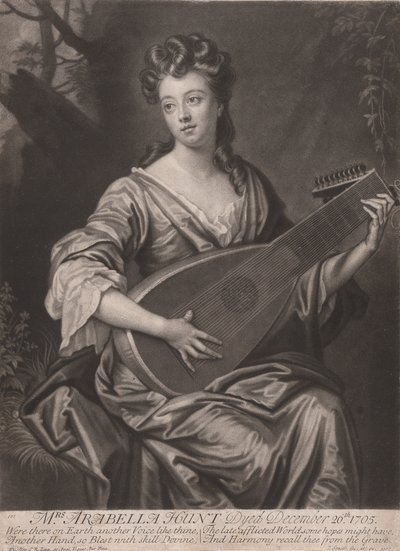 Sra. Arabella Hunt de John Smith