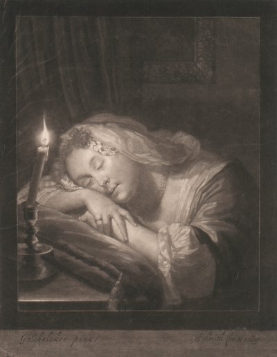 Mujer dormida de John Smith