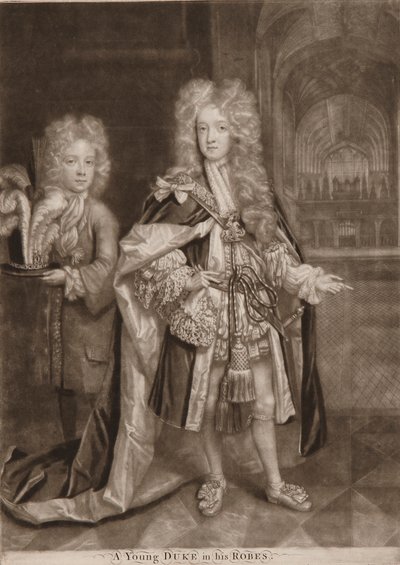 William, Duque de Gloucester y Benjamin Bathurst de John Smith