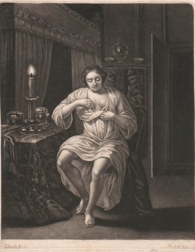 Mujer desnudándose de John Smith