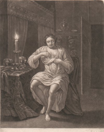 Mujer desnudándose de John Smith