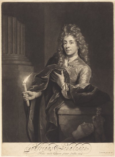 Godfried Schalcken de John Smith after Godefridus Schalcken