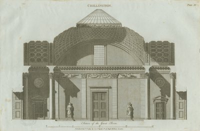 Chillington Hall: grabado de John Soane
