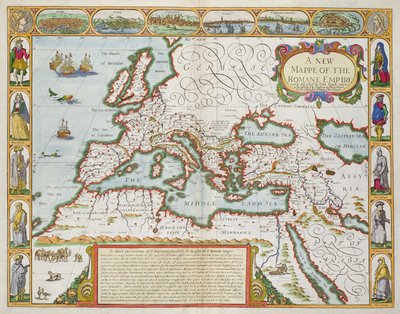Un nuevo mapa del Imperio Romano, de 